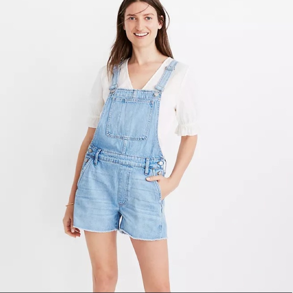 Madewell Short Overalls